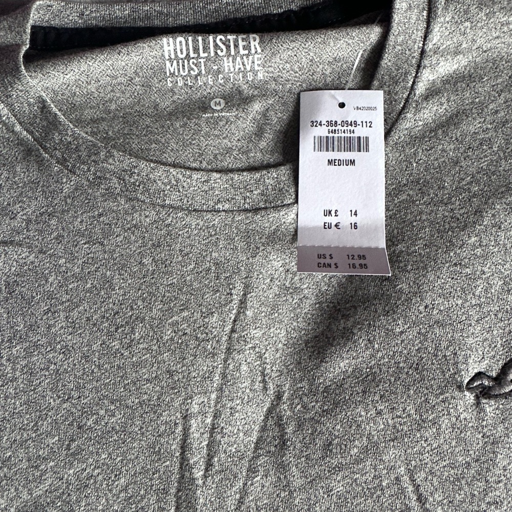 Brand new with tags Hollister t shirt size small